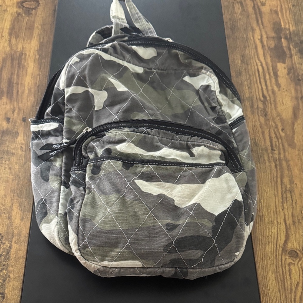 Thirty One Camouflage Quilted Backpack